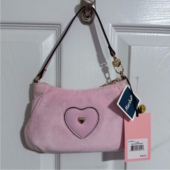 NWT Juicy Couture “Queen Couture” Wristlet, Pink Heart Design - Picture 4 of 7